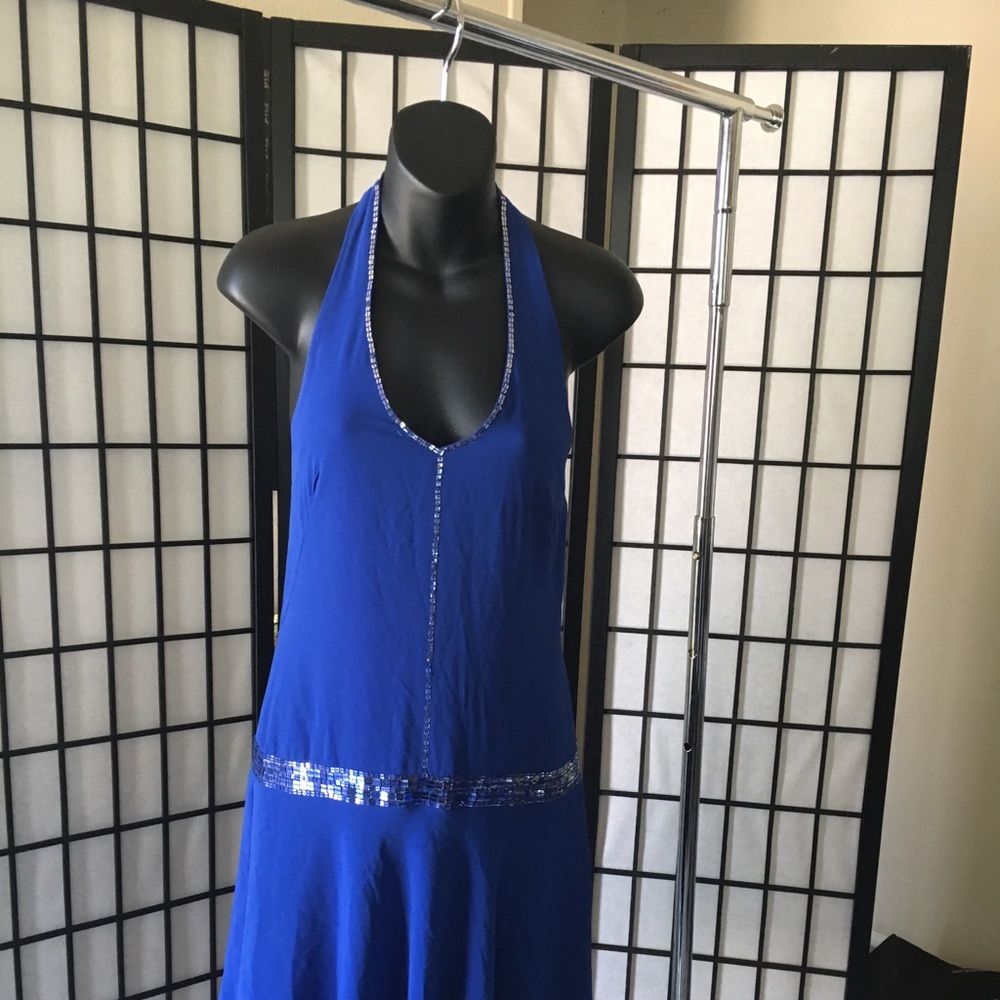 London Times Halter Dress